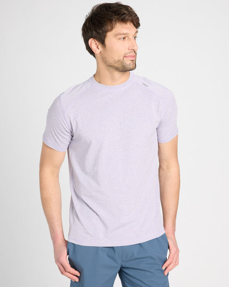 Lavender Heather $|& Tasc Carrollton Tee - SOF Front