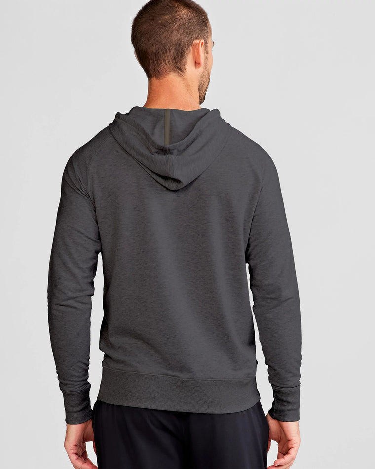 Iron Heather $|& Tasc Stadium Hoodie - Hanger Side