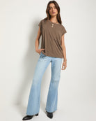 Truffle $|& SEAS Merrit Island Short Sleeve Tee - VOF Front