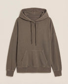 Truffle $|& SEAS Bayside Mineral Wash Hoodie - Hanger Detail