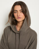 Truffle $|& SEAS Bayside Mineral Wash Hoodie - SOF Full Front