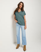 Lagoon $|& SEAS SoCal Short Sleeved Top - UGC On Fig