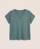 Lagoon $|& SEAS SoCal Short Sleeved Top - Hanger Detail