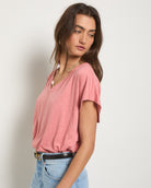 Sun Kissed $|& SEAS SoCal Short Sleeved Top - VOF Front