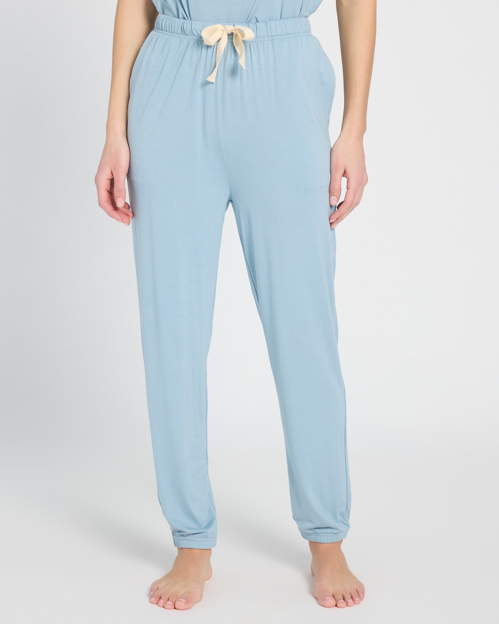 French Blue $|& Herizon SereneSoft Sleep Jogger - SOF Front