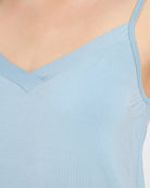 French Blue $|& Herizon SereneSoft Sleep Cami - SOF Full Front