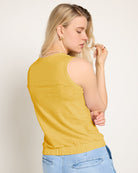 Golden $|& SEAS Redwood City Banded Slub Tank - SOF Back