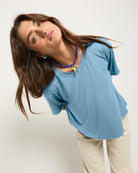 Wave $|& SEAS Newport Cropped Tee - SOF Full Front