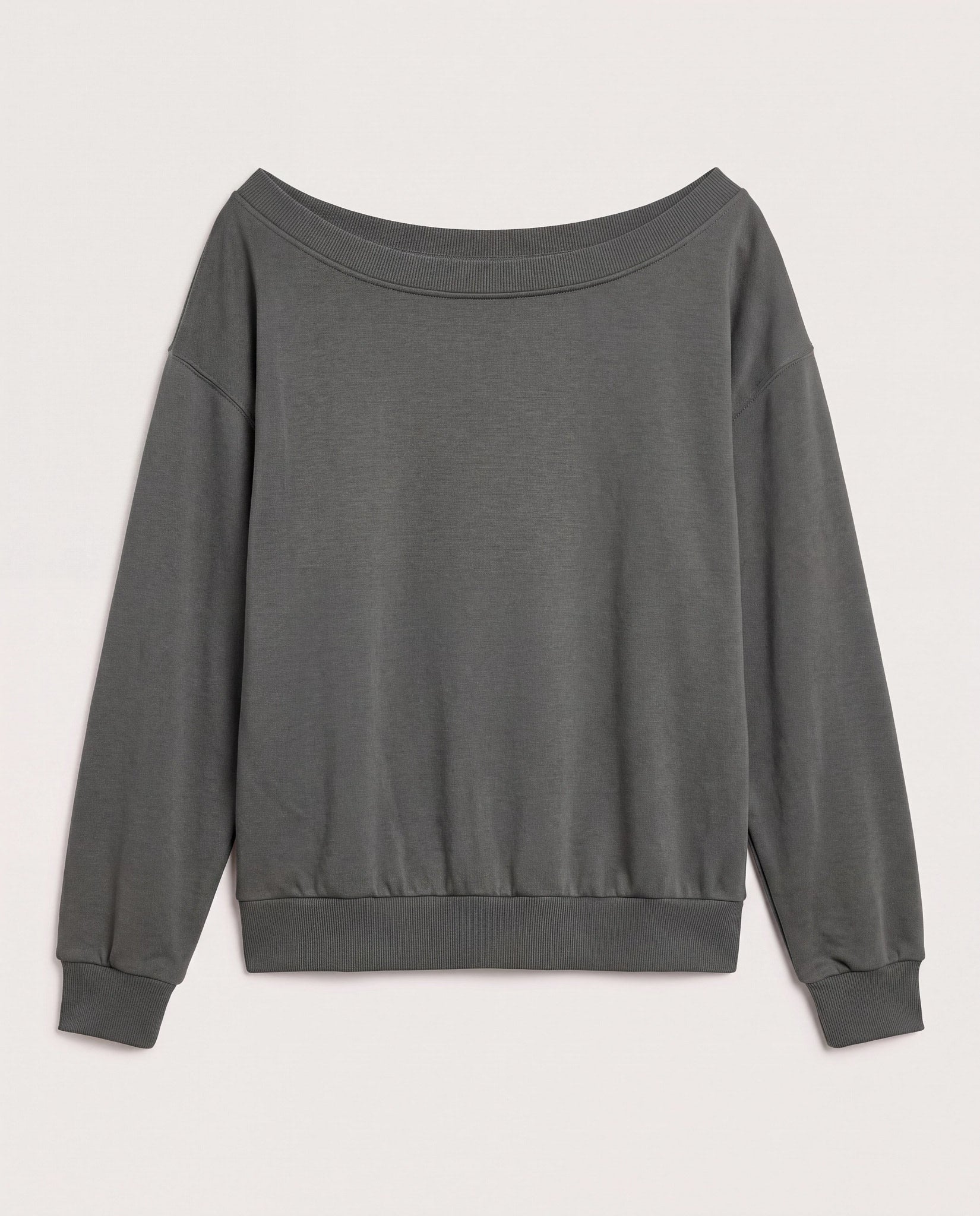 Eclipse $|& SEAS Brooksville One Shoulder Sweatshirt - Hanger Detail