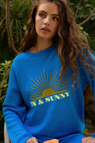 Clearwater $|& SEAS Cliffs 78 Skyline Graphic Raglan Sweatshirt - SOF Side
