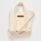 Cream $|& wantable Mini Canvas Tote - SOF Front