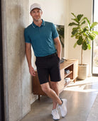 Black $|& Glyder Motion Short 9" Inseam - SOF Side