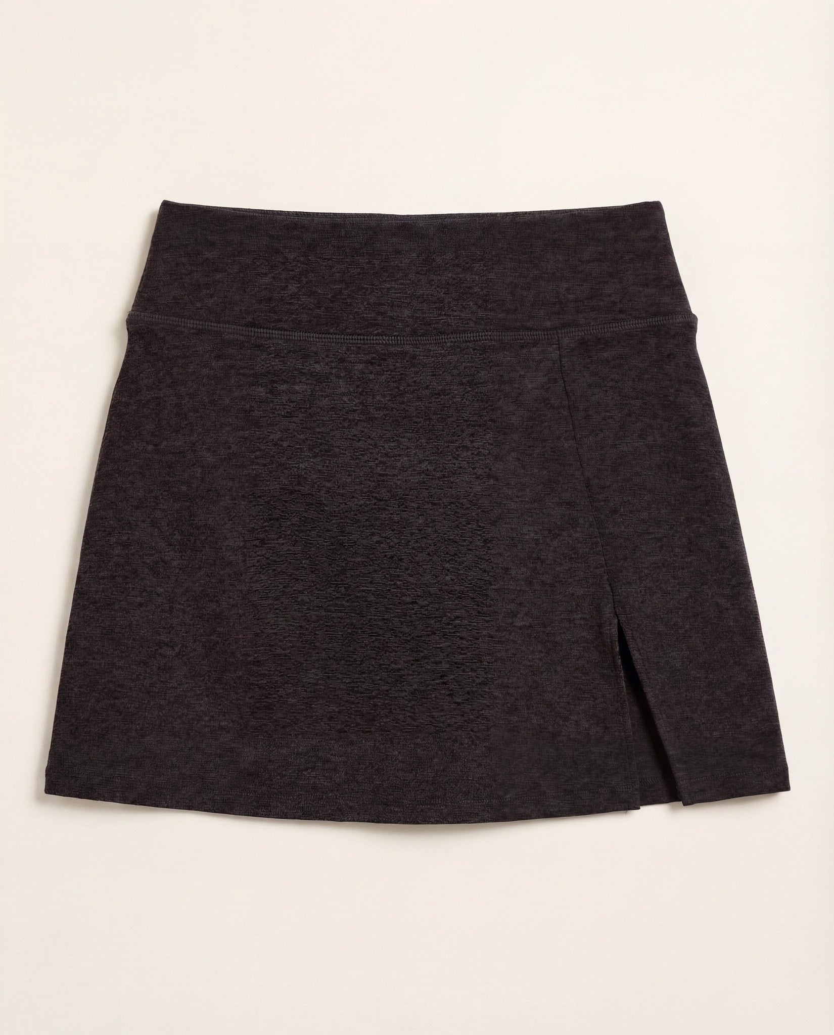 Night Sky Heather $|& Interval FlowHeather Sculpt Skort - Hanger Detail