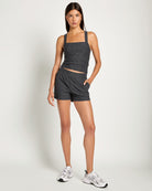 Heather Charcoal $|& Interval FlowHeather Sculpt Short - UGC On Fig
