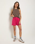 Magenta $|& SEAS Beachdaze Fleece Short - UGC On Fig