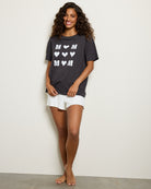 Black Sand $|& Z Supply Lounge Boyfriend Tic Tac Mom Tee - UGC On Fig