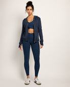 Mariner Midnight $|& Interval Hacci Zip Hoodie - UGC On Fig