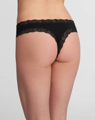 Black/Black Seashell 2 Pack $|& Fleur't The Iconic Thong - SOF Detail