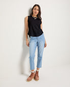Faded Black $|& SEAS Sunrise Tank - UGC On Fig