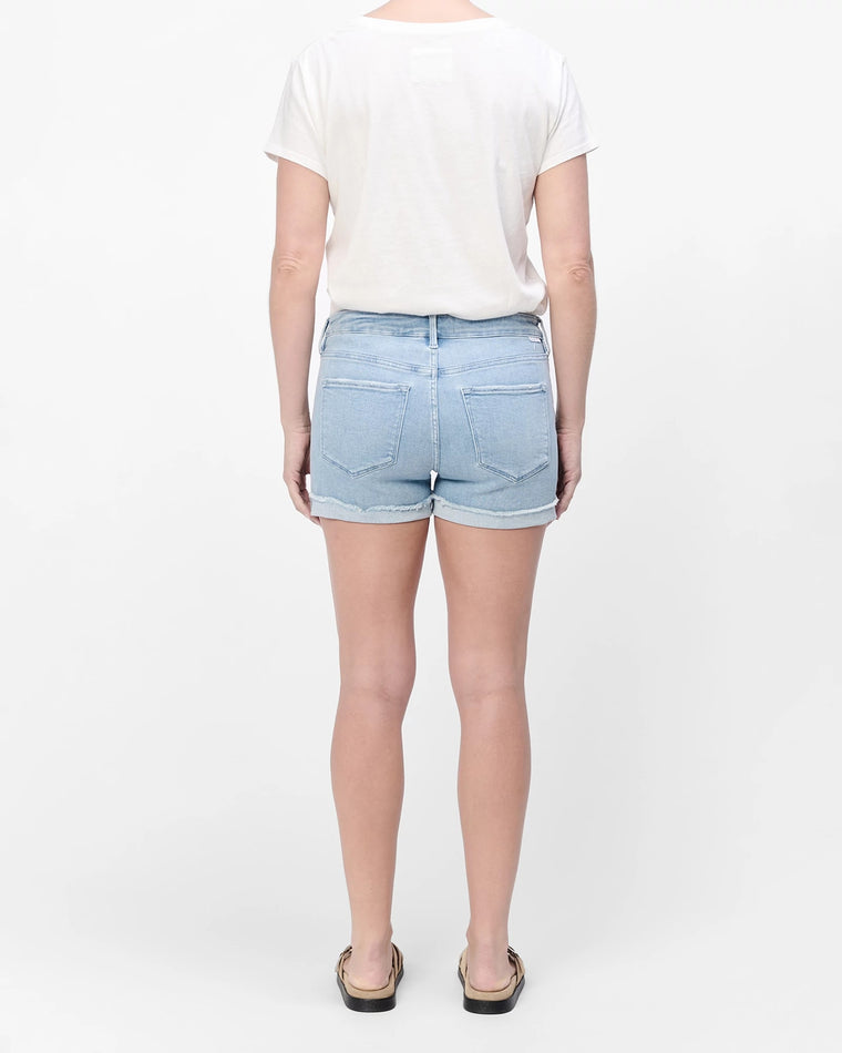 Sky Blue $|& Dear John Ava Cuffed Short - Hanger Side