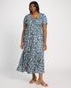 Plus Size Morgan Wrap Maxi Dress