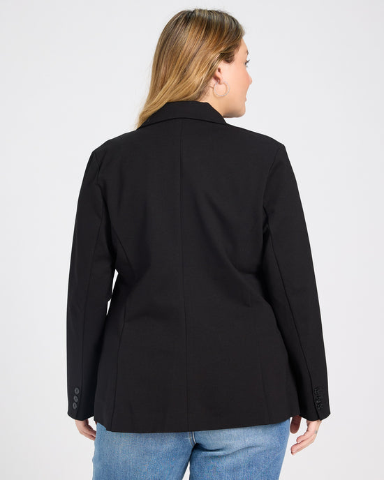 Black $|& Liverpool Fitted Blazer - SOF Back