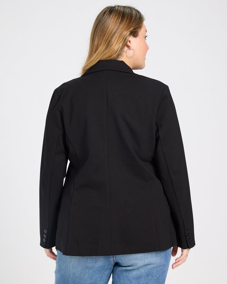 Black $|& Liverpool Fitted Blazer - SOF Back