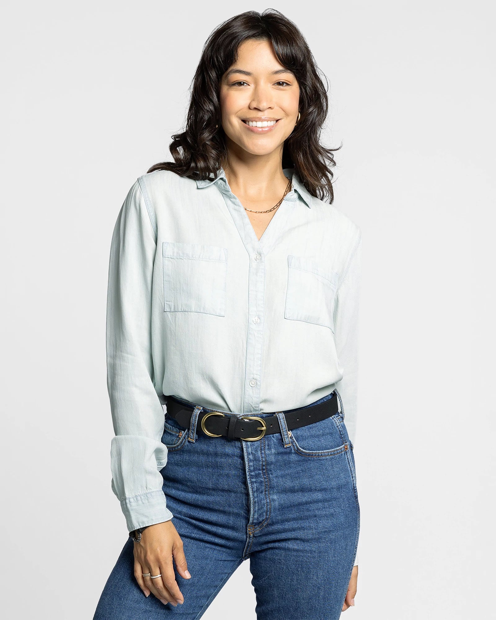 Amy Wash $|& Thread & Supply Ginger Shirt - VOF Detail