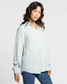 Amy Wash $|& Thread & Supply Ginger Shirt - Hanger Front