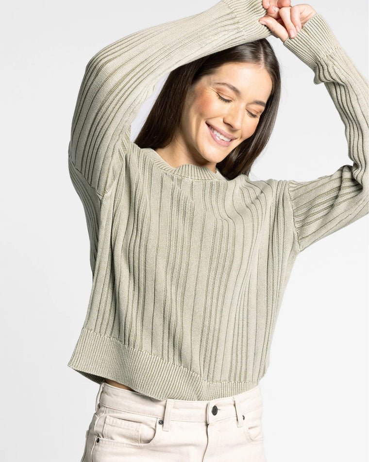 Desert Sage $|& Thread & Supply Lucille Sweater - Hanger Back