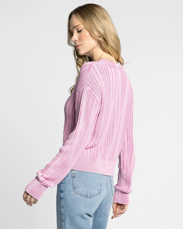Wild Orchid $|& Thread & Supply Lucille Sweater - Hanger Side