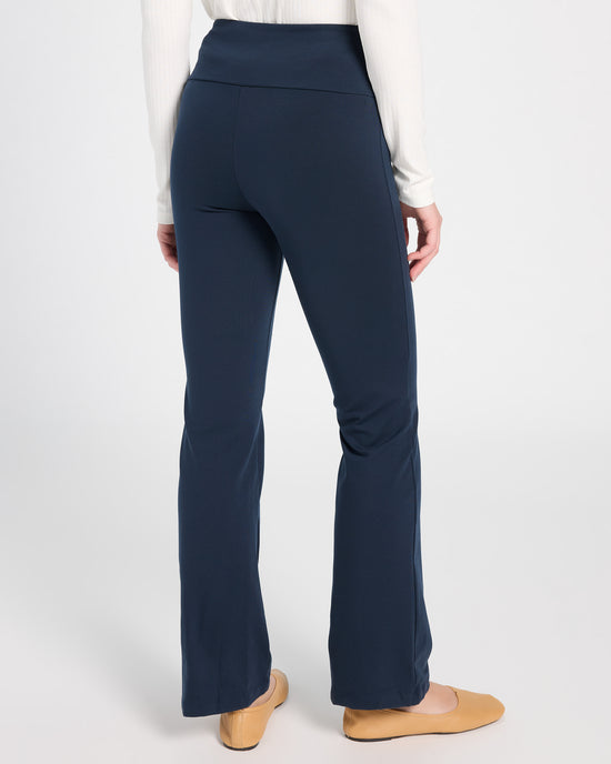 Midnight $|& Search For Sanity Pull-On Bootcut Legging - SOF Back