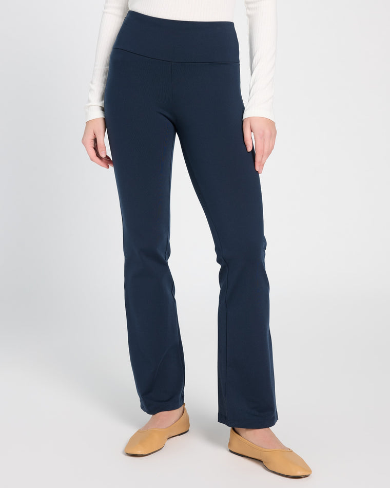 Midnight $|& Search For Sanity Pull-On Bootcut Legging - SOF Front