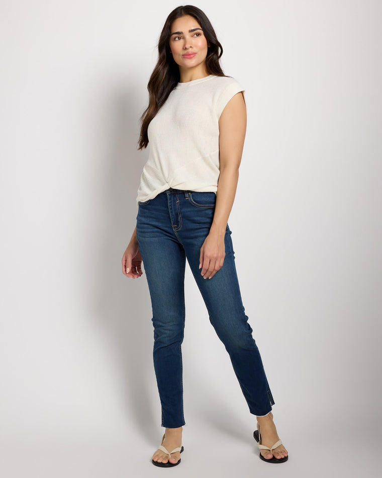 Dark Wash Blue $|& Vigoss Ace Skinny Jeans - UGC On Fig