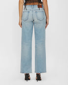 Light Wash $|& Hidden The Logan Mid Rise Dad Jean - Hanger Side