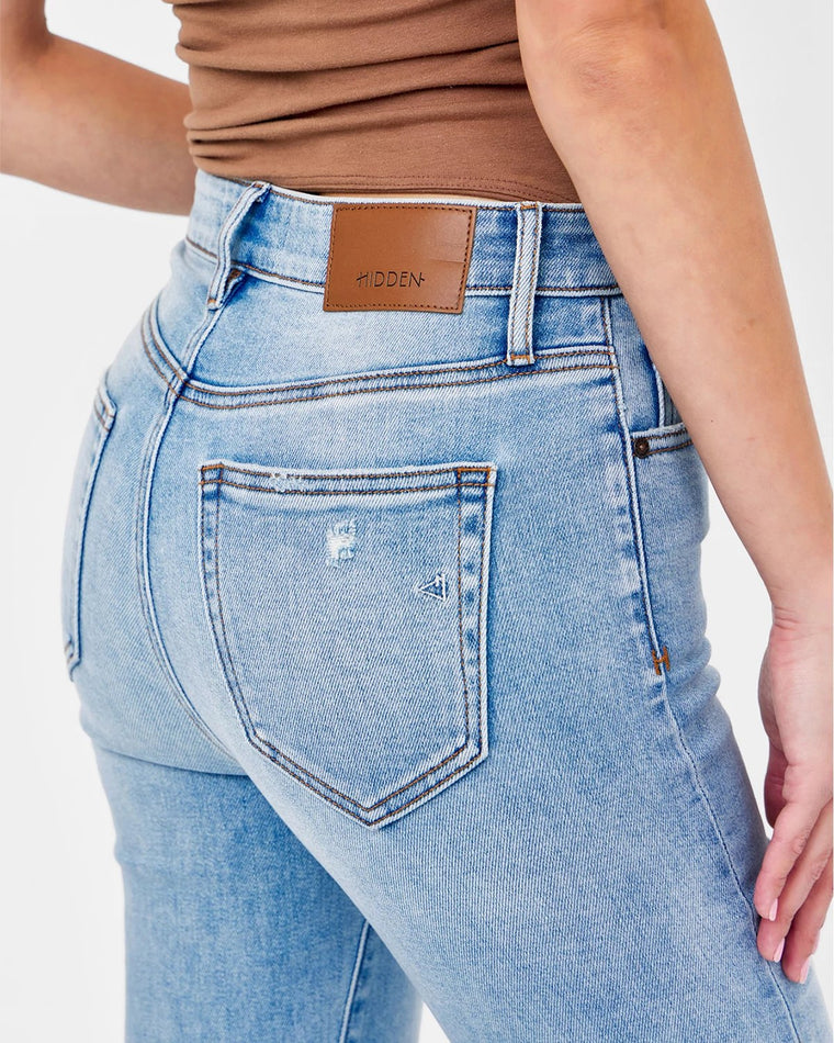 Light Wash Blue $|& Hidden The Ryan Bootcut Jean - Hanger Back