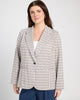 Plus Size Fitted Blazer
