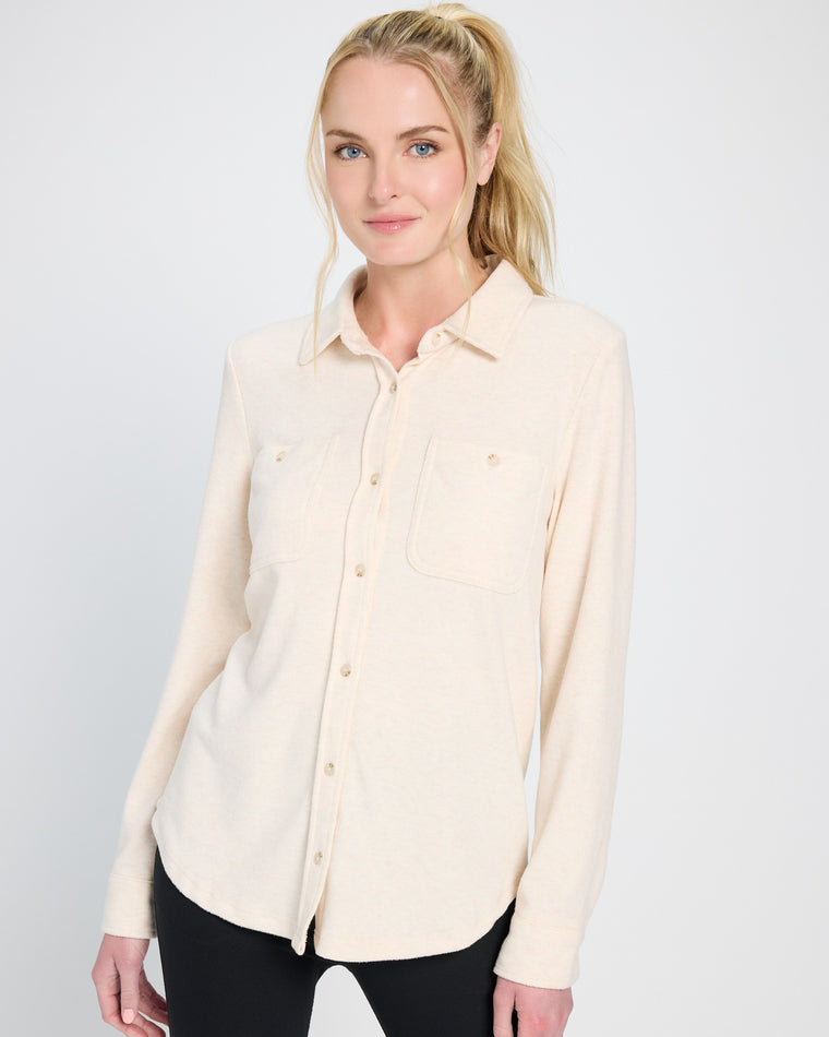 Pink Oatmeal $|& Thread & Supply Lewis Shirt - SOF Front