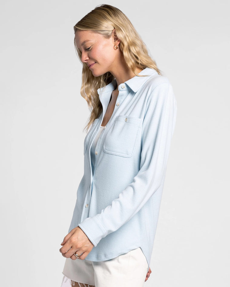 Glacier Lake $|& Thread & Supply Lewis Shirt - Hanger Front