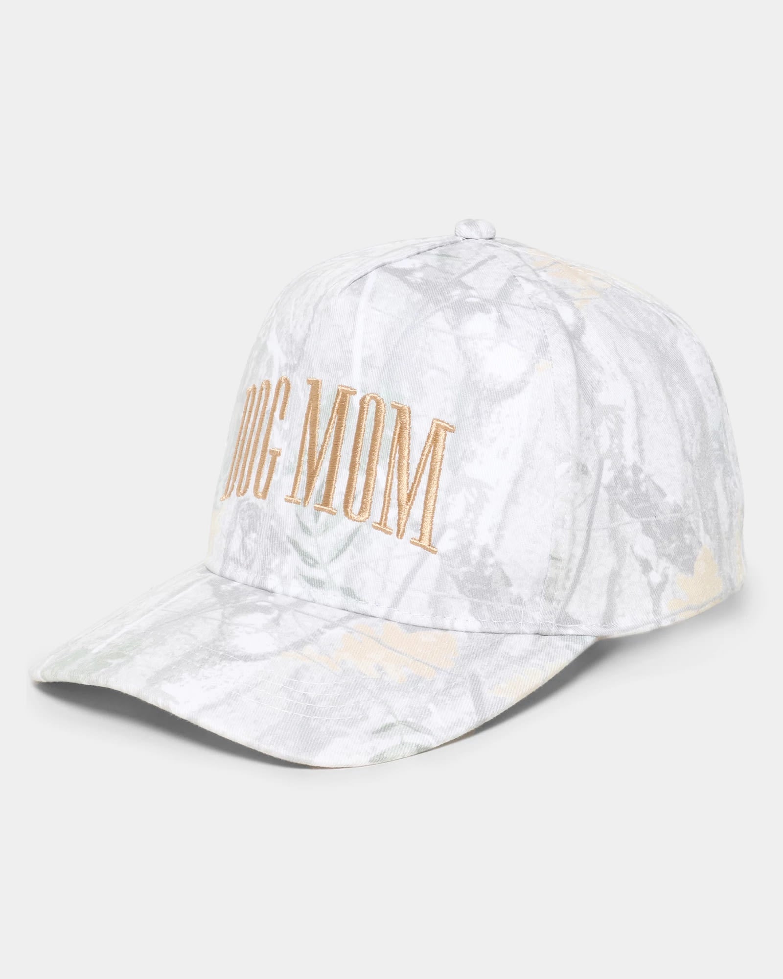 Gray $|& David & Young Dog Mom Camo Baseball Cap - Hanger Front