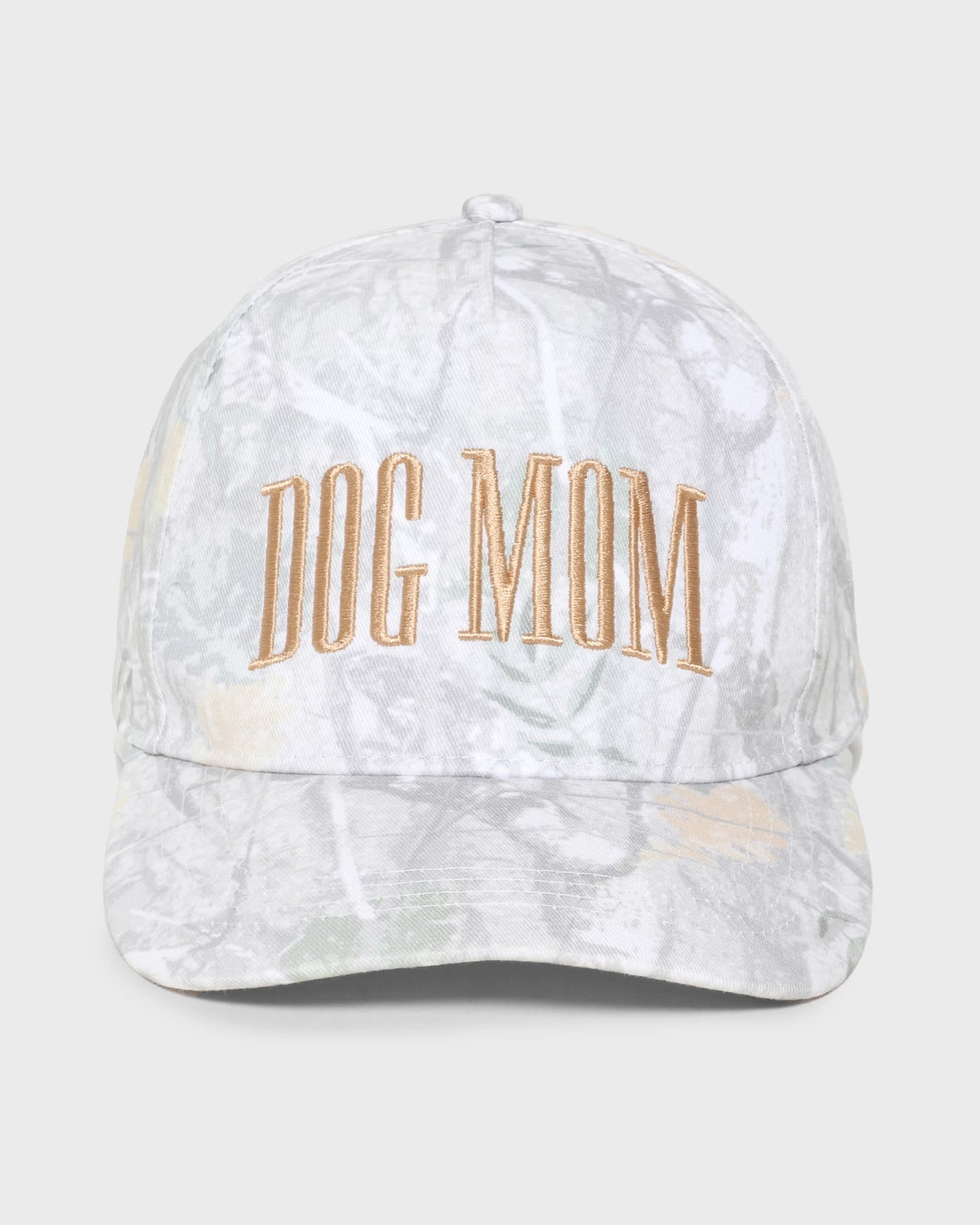 Gray $|& David & Young Dog Mom Camo Baseball Cap - VOF Detail