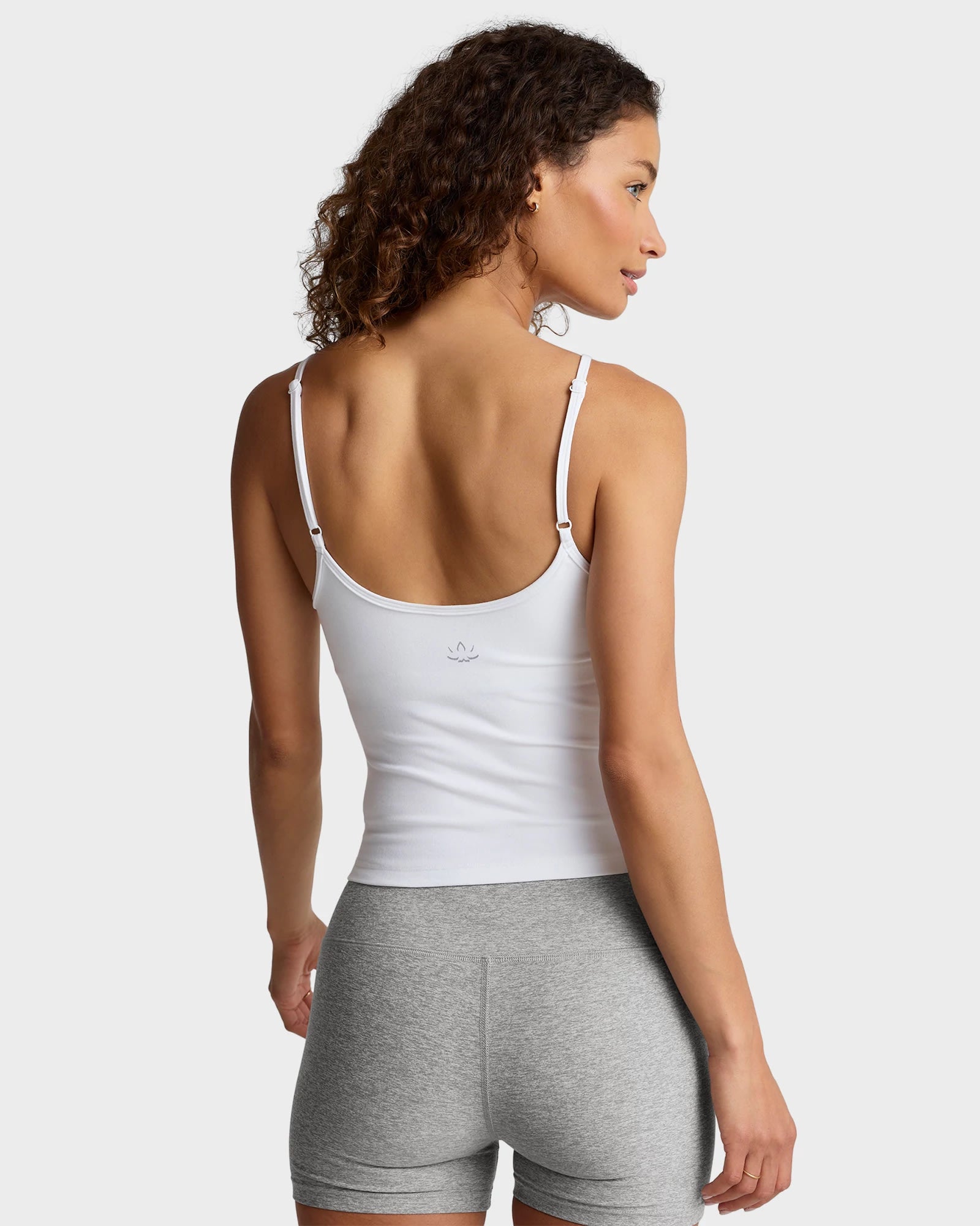 Cloud White $|& Beyond Yoga Spacedye Forever Tank - Hanger Side