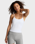 Cloud White $|& Beyond Yoga Spacedye Forever Tank - VOF Detail
