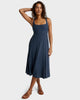 Featherweight At The Ready Square Neck Dress