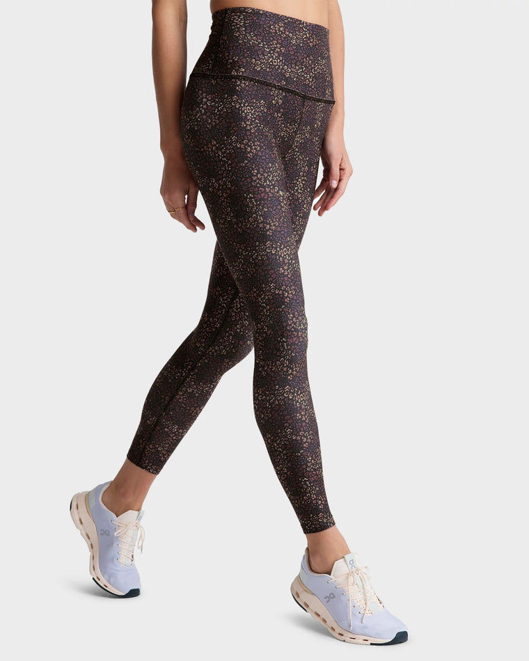 Ditsy Leopard $|& Beyond Yoga SoftMark Caught - Hanger Front