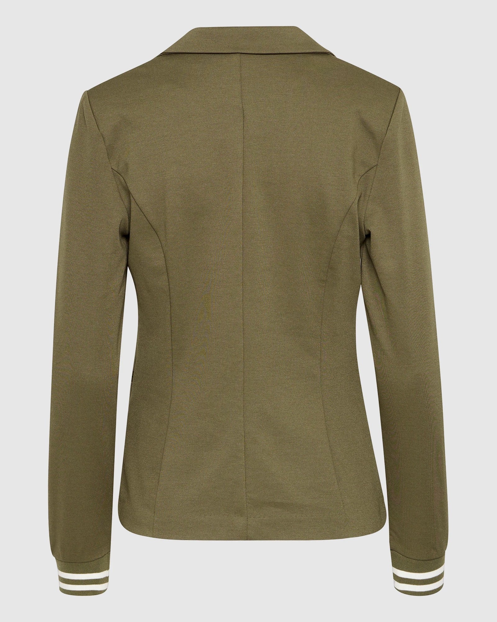 ICHI Kate Cuffed Blazer - Soft Stretchy Knit – Wantable