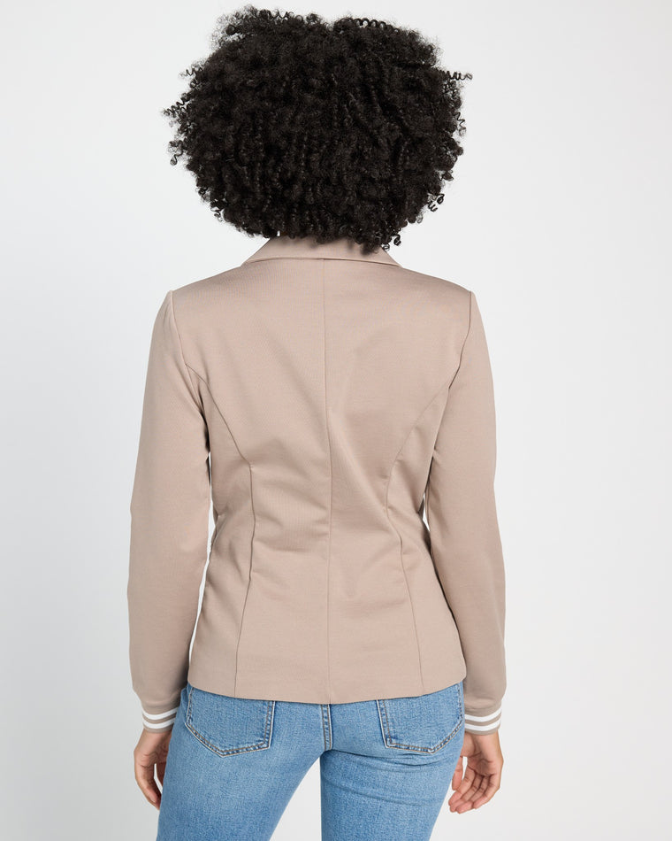 Fungi $|& ICHI Kate Cuffed Blazer - SOF Back