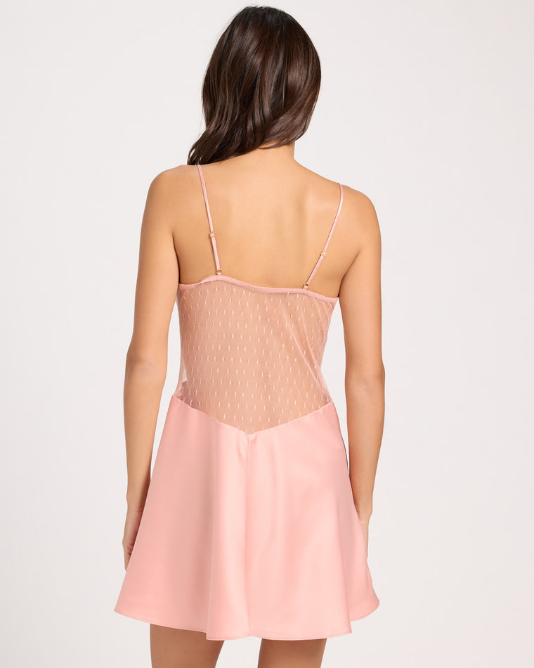 Canyon $|& Flora Nikrooz Showstopper Chemise - SOF Back