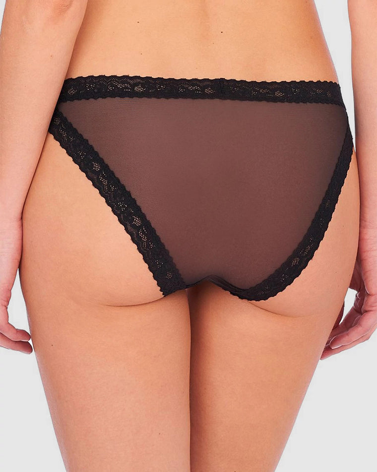 Black $|& Natori Escape String Bikini 3 Pack - Hanger Side