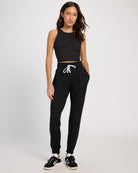 Black/White $|& Interval Flex Jogger - UGC On Fig